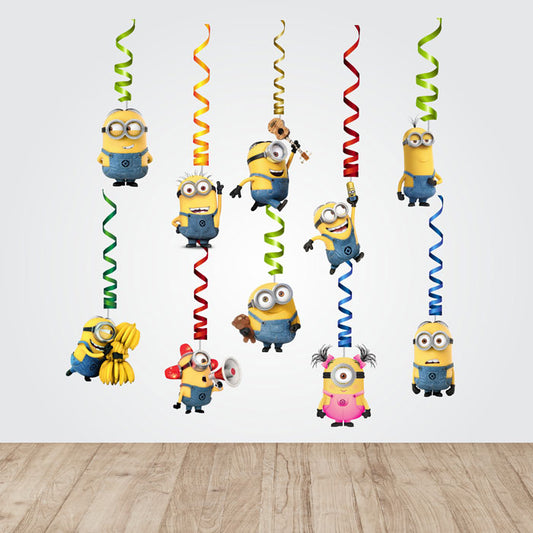Minions Theme Swirls