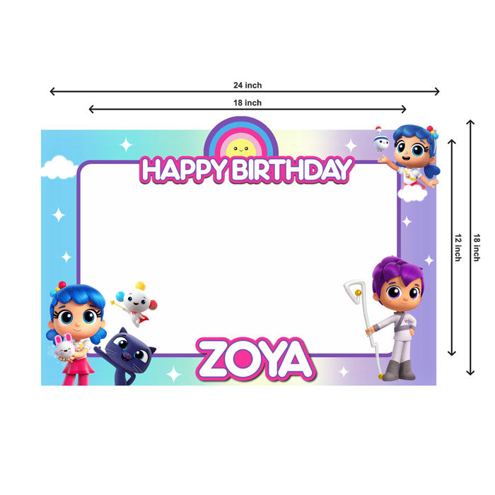 True & the Rainbow Kingdom Theme Photobooth