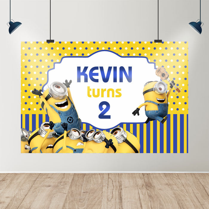 Minions Theme Classic Backdrop