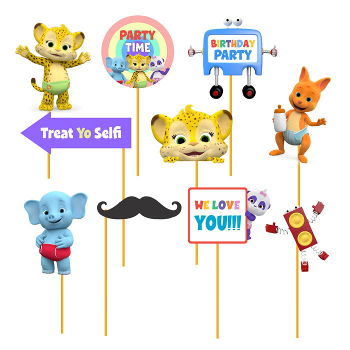 Word Party Theme Props