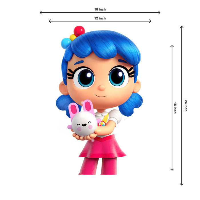 True & the Rainbow Kingdom Theme Cutout - BP 08