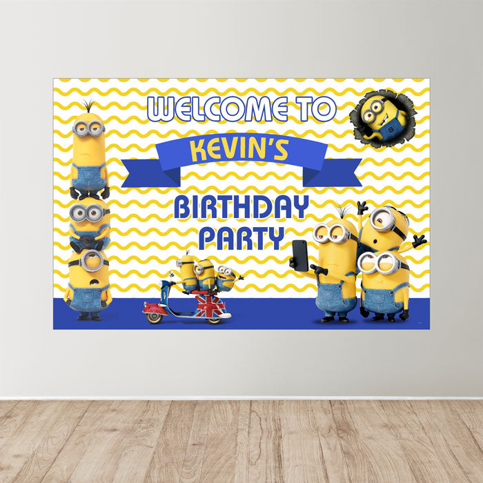 Minions Theme Personalized Welcome Board