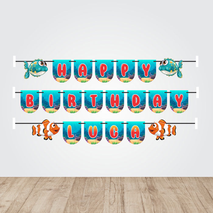 Under the sea Theme Bunting