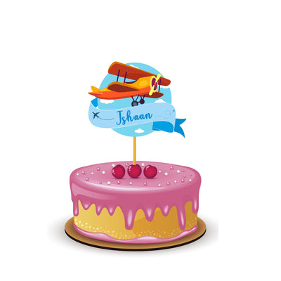Airplane Theme Caketopper