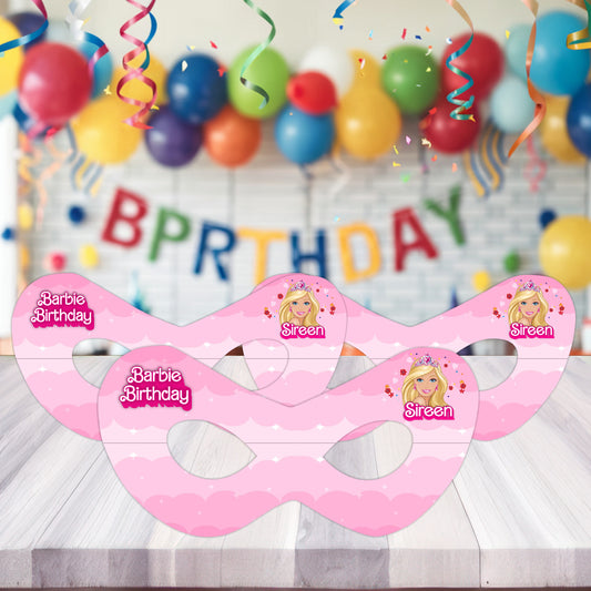 Barbie Birthday Classic Theme Eye Mask