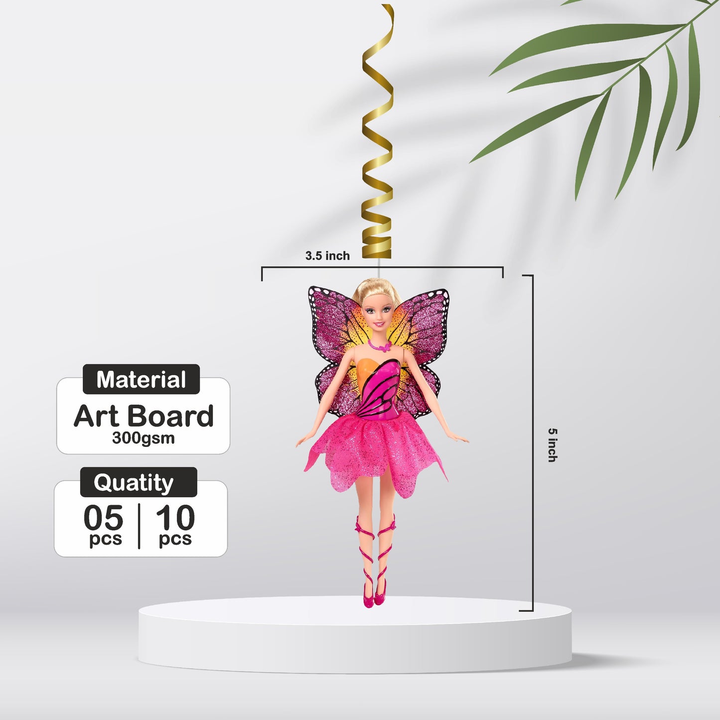 Barbie Birthday Theme Classic Swirls