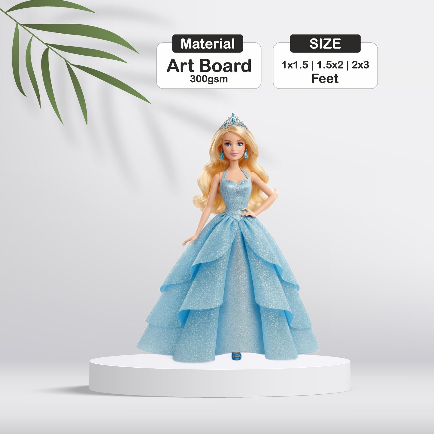 Barbie Birthday Theme Cutout - BP 03
