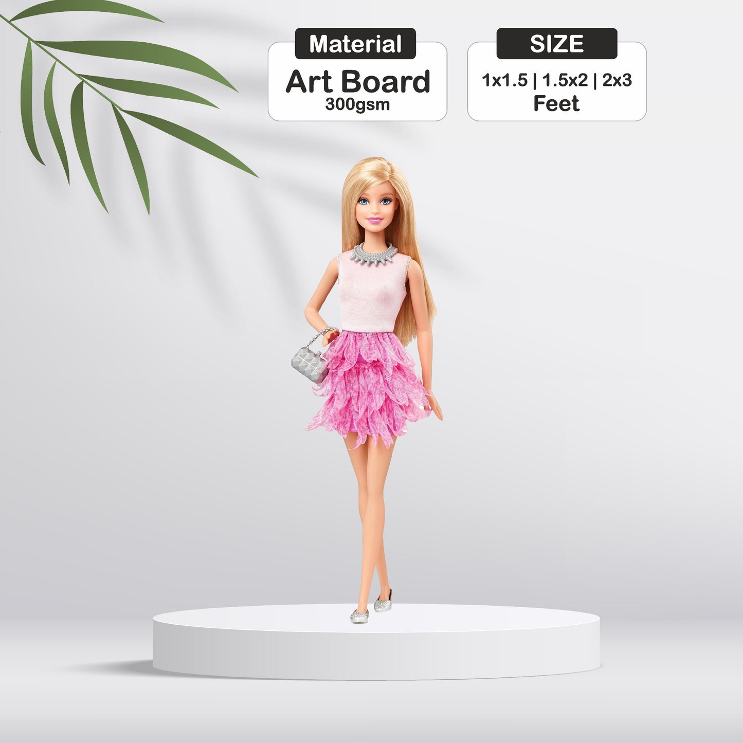 Barbie Birthday Theme Cutout - BP 07