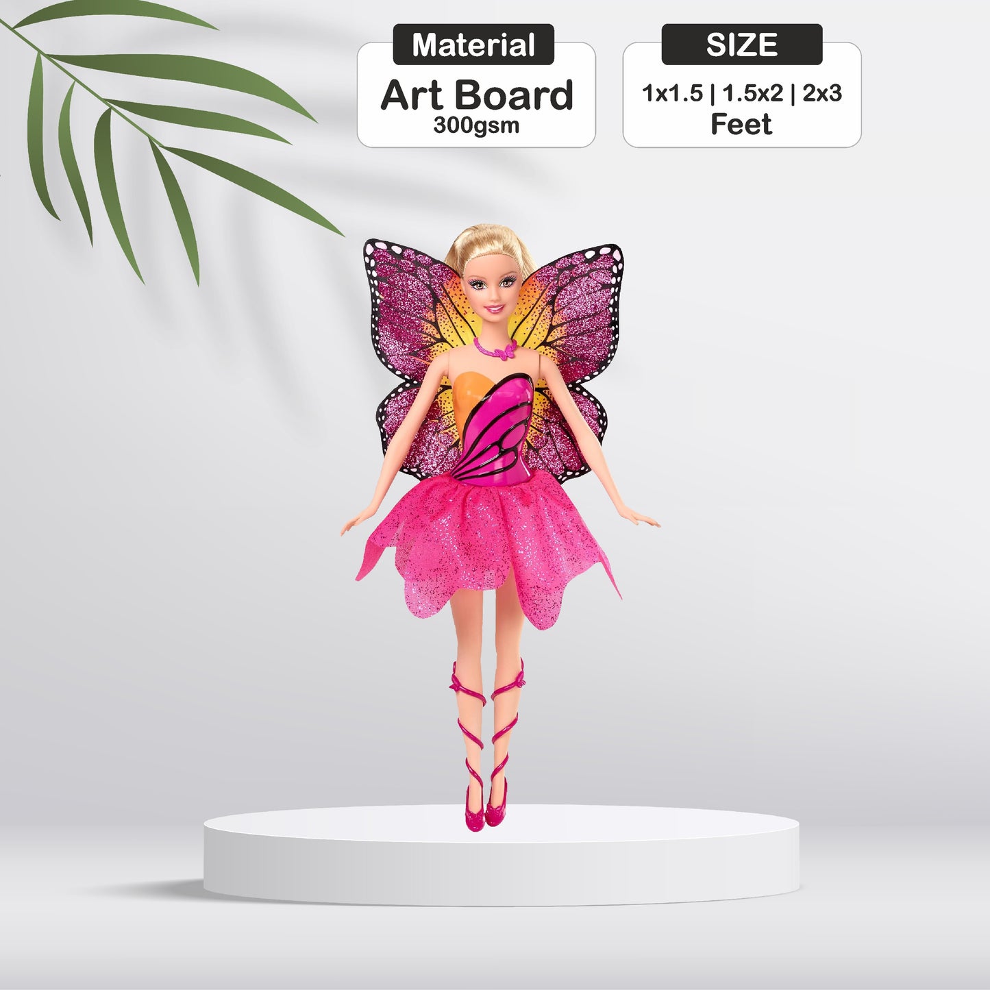 Barbie Birthday Theme Cutout - BP 08