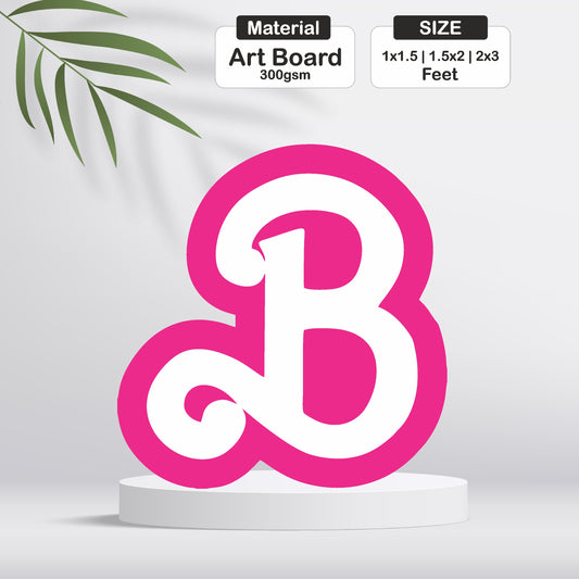 Barbie Birthday Theme Cutout - BP 14