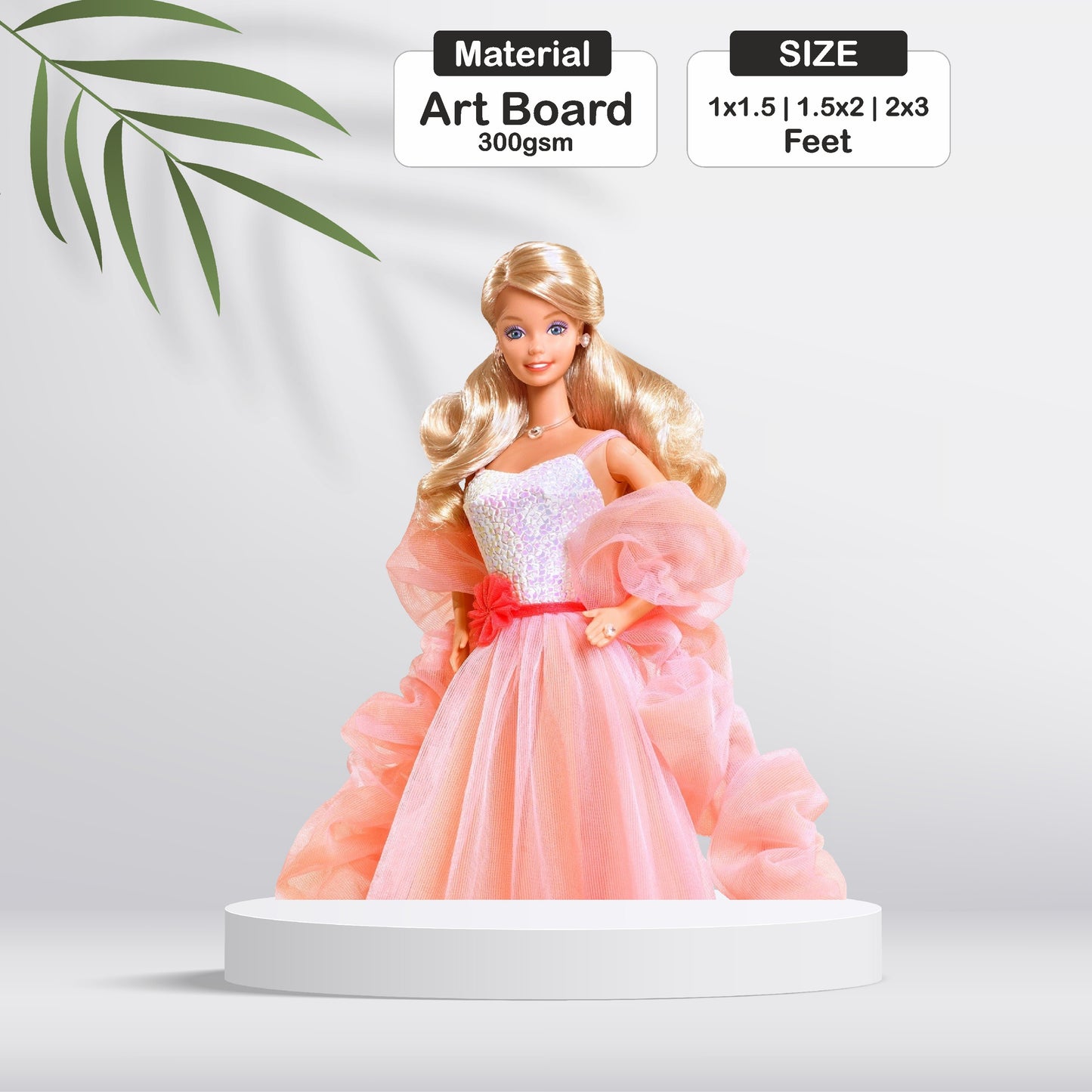 Barbie Birthday Theme Cutout - BP 17