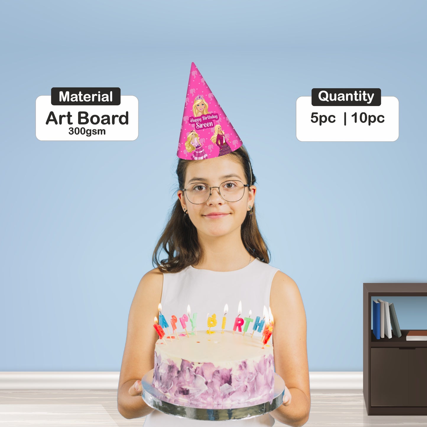 Barbie Birthday Theme Hat