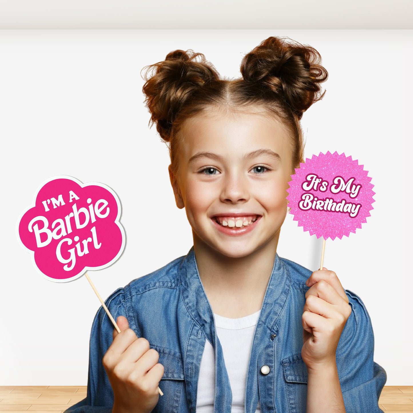 Barbie Birthday Theme Props