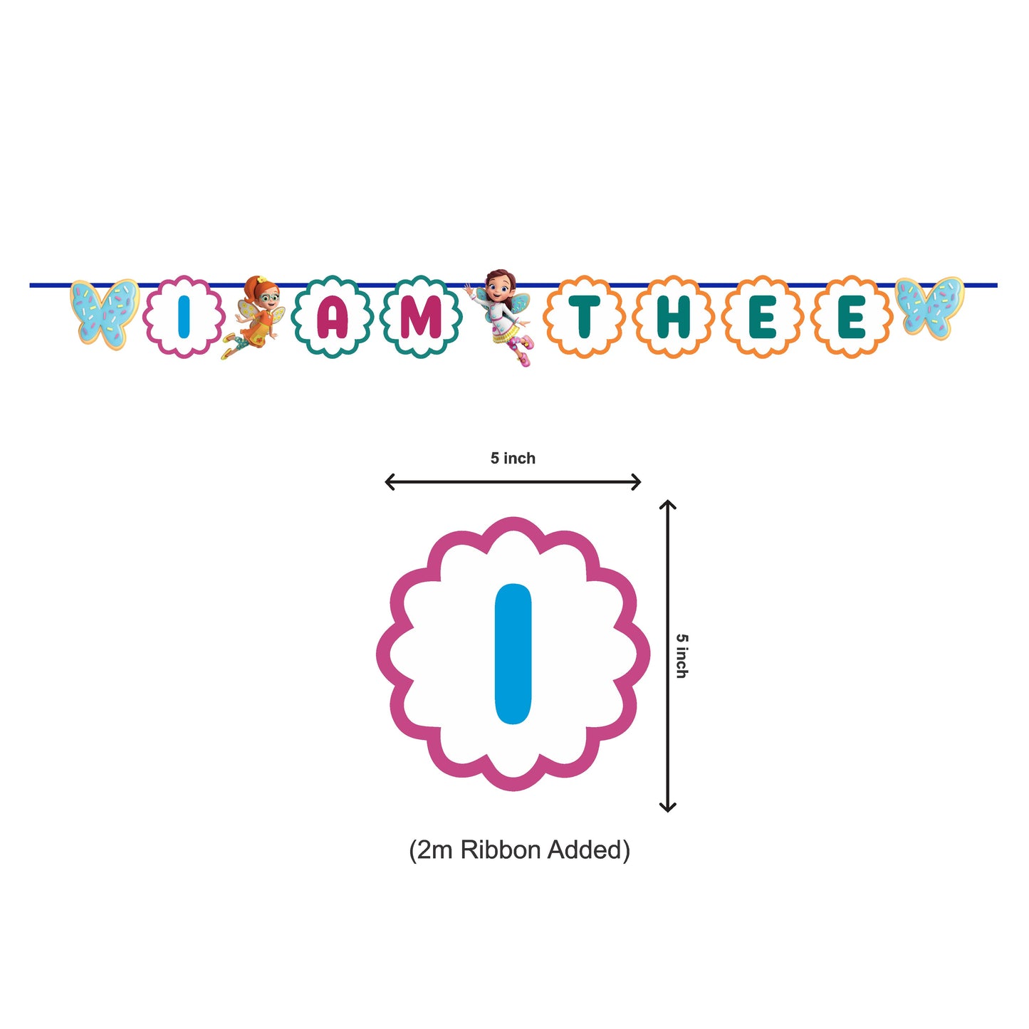 Butterbean's Café Theme Age Bunting