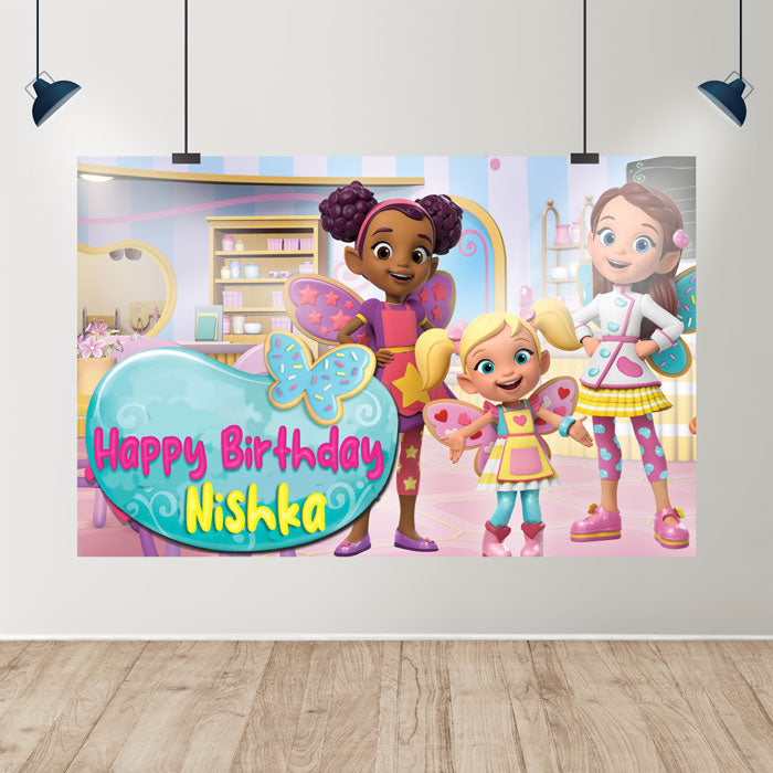 Butterbean's Café Theme Classic Backdrop