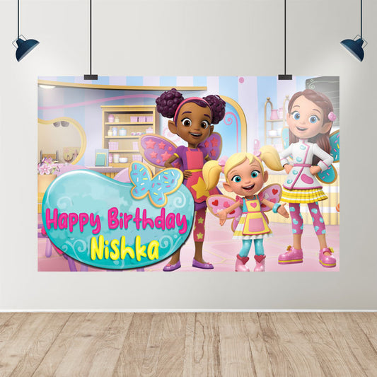 Butterbean's Café Theme Classic Backdrop