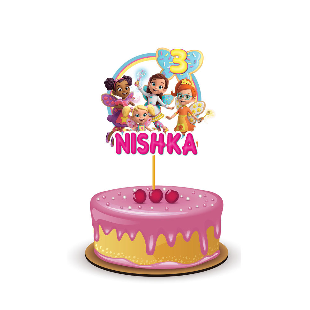 Butterbean's Café Theme Caketopper
