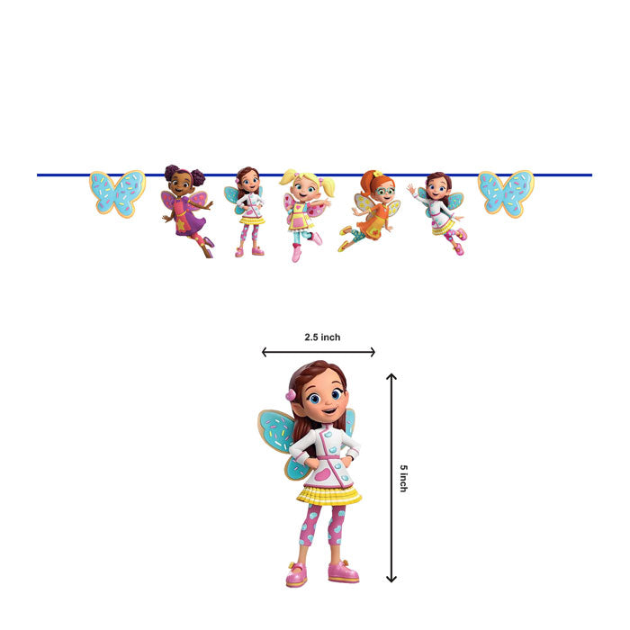Butterbean's Café Theme Character Bunting
