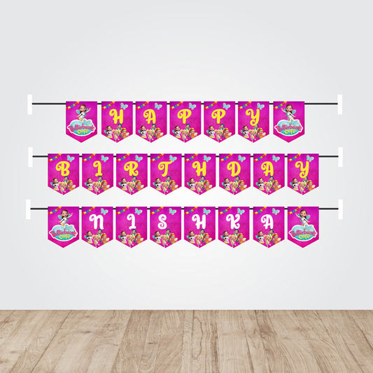 Butterbean's Café  Theme Customized Bunting