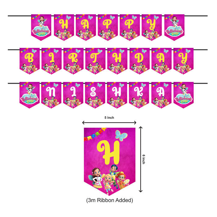 Butterbean's Café  Theme Customized Bunting