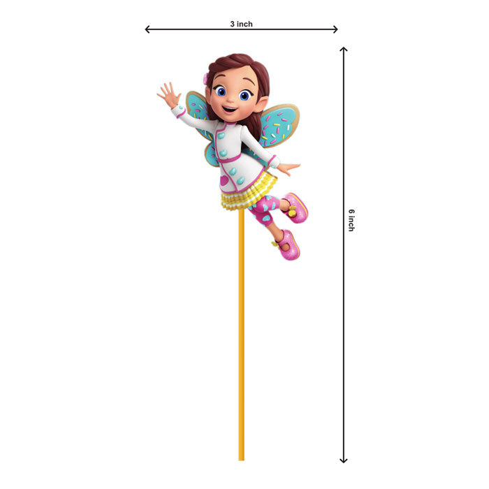 Butterbean's CaféTheme Character Cupcake Topper