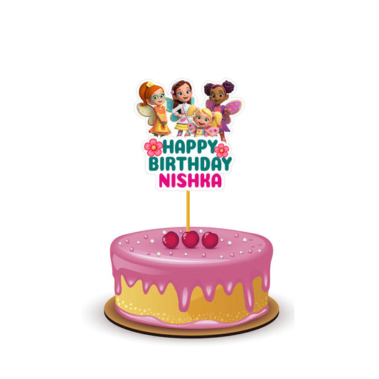 Butterbean's Café Theme Personalized Caketopper