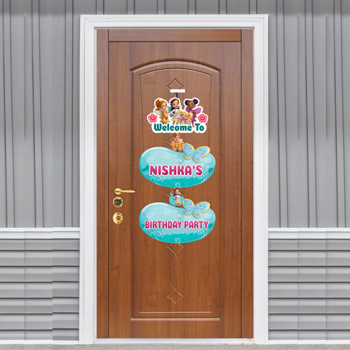 Butterbean's Café Theme Door Poster
