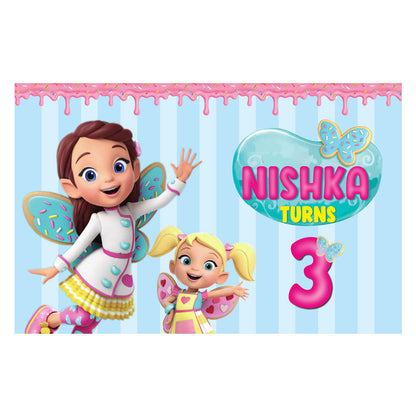 Butterbean's Café Theme Backdrop