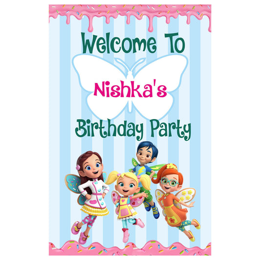 Butterbean's Café Theme Welcome Board
