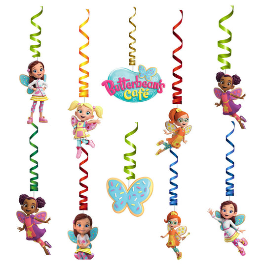 Butterbean's Café Theme Character Swirls