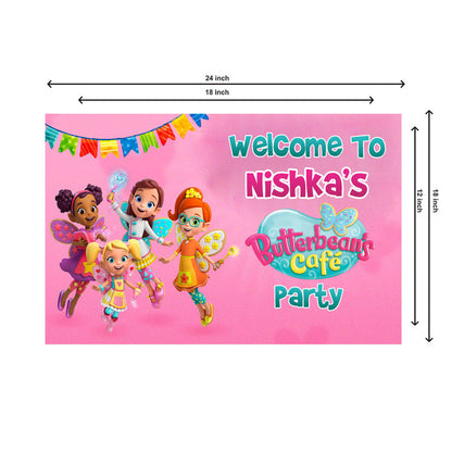 Butterbean's Café Theme Parsonalized Welcome Board