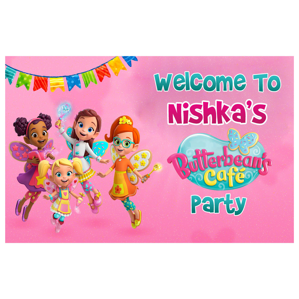 Butterbean's Café Theme Parsonalized Welcome Board