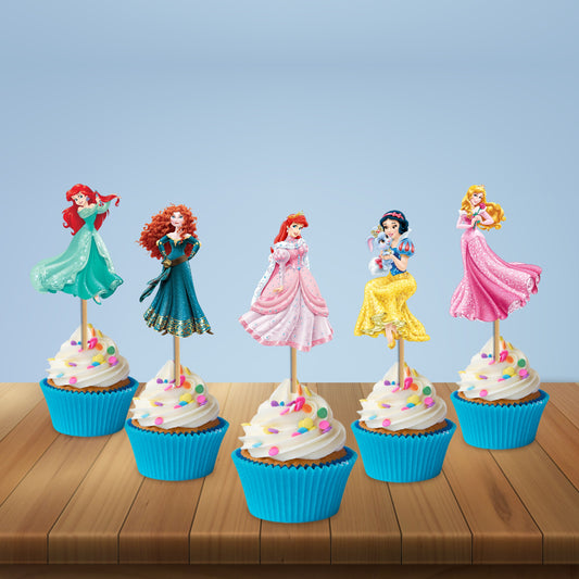 Princess Theme Cupcake Topper