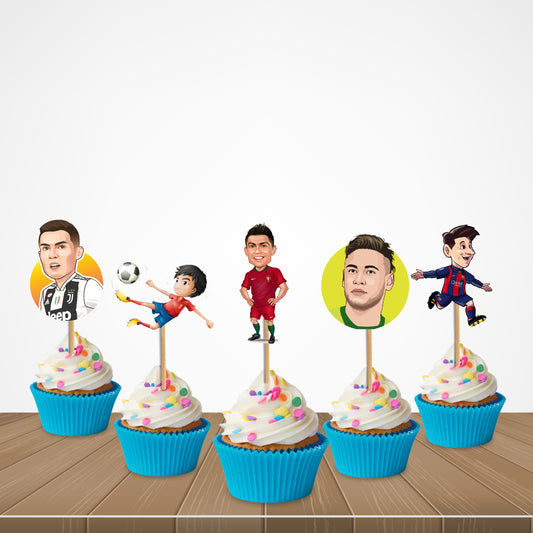 Football Theme Cupcake Topper