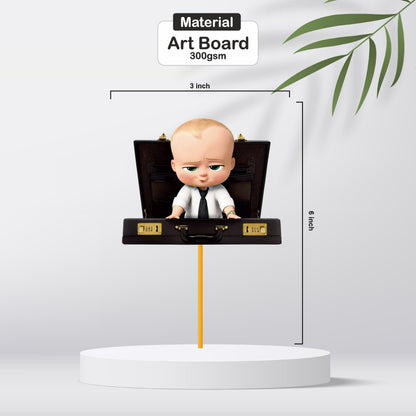 Boss Baby Theme Character Cup Caketopper My Store