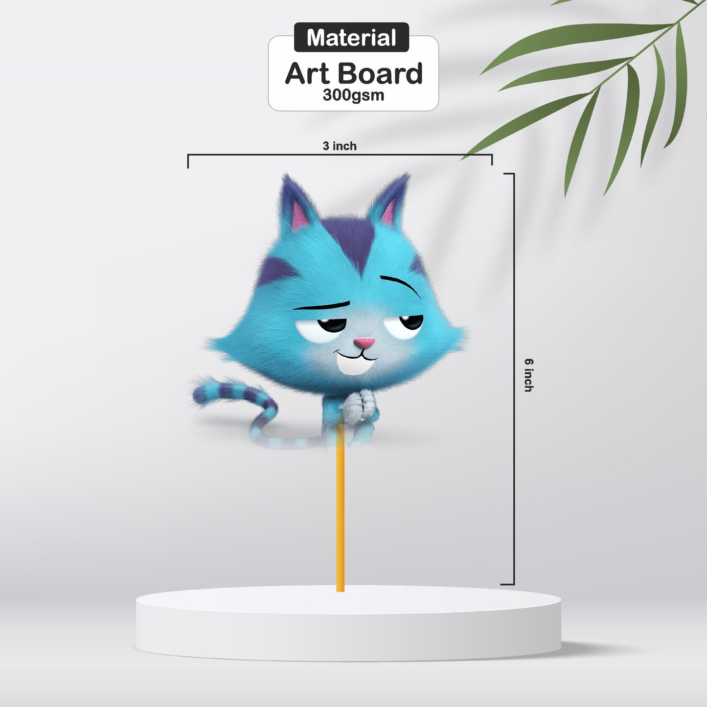 Gabby’s Dollhouse Theme Cup Caketopper