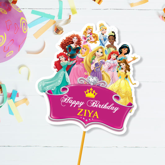 Princess Theme Caketopper