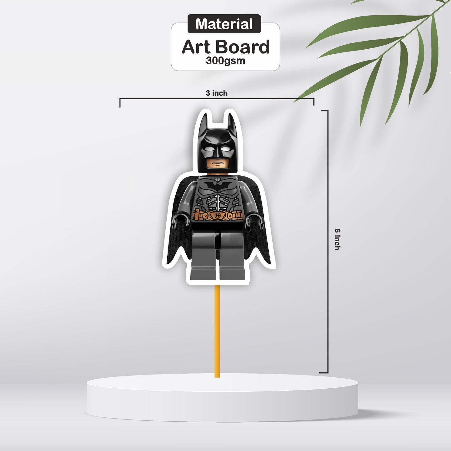 Lego Theme Character Cup Caketopper