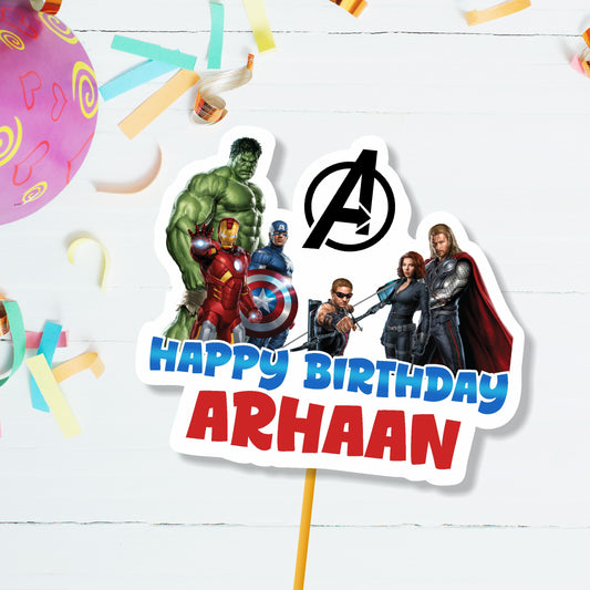 Avengers Theme Classic-1 Caketopper