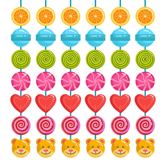 Candy Land Theme Danglers