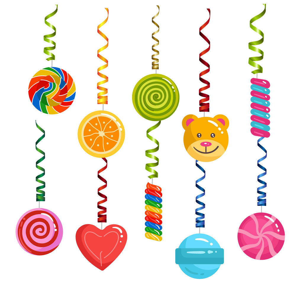 Candy Land Theme Swirls