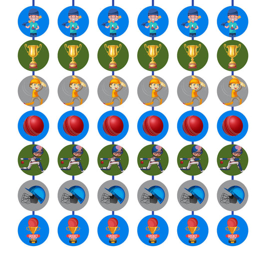 Cricket Theme Round Danglers