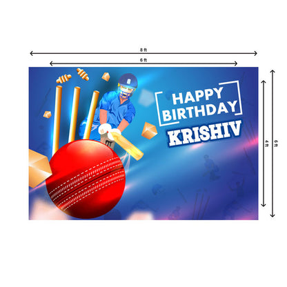Cricket Theme Classic Backdrop
