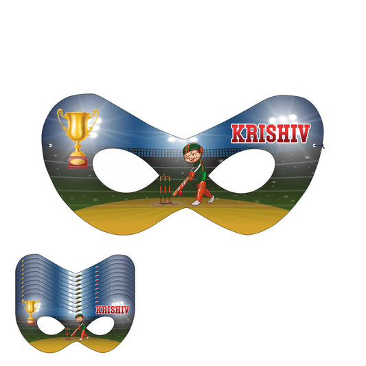 Cricket Theme Customized Eye Mask