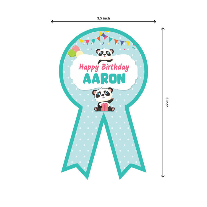 Cute Panda Theme Badge