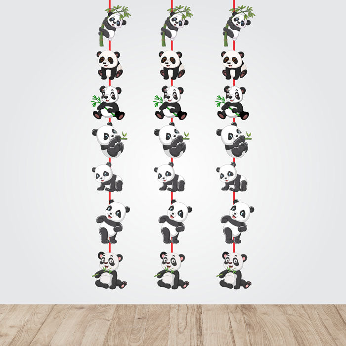 Cute Panda Theme Danglers