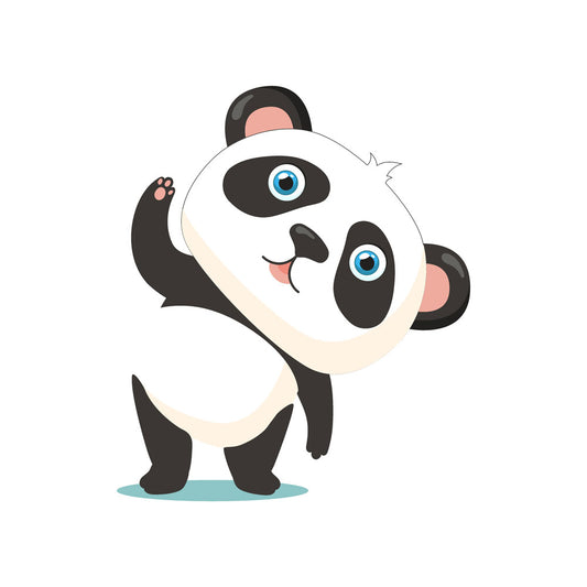 Cute Panda Theme Cutout - BP 07