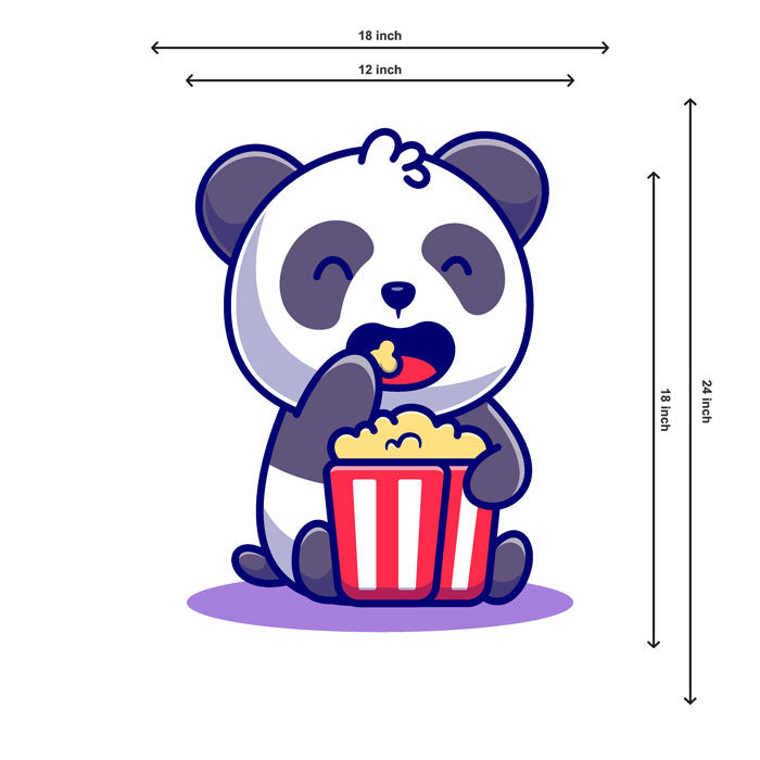 Cute Panda Theme Cutout - BP 03