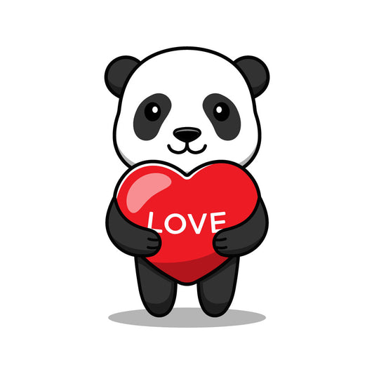 Cute Panda Theme Cutout - BP 10