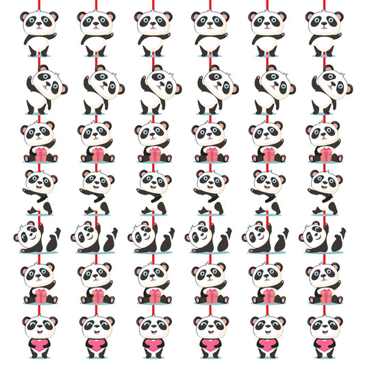 Cute Panda Theme Character Danglers